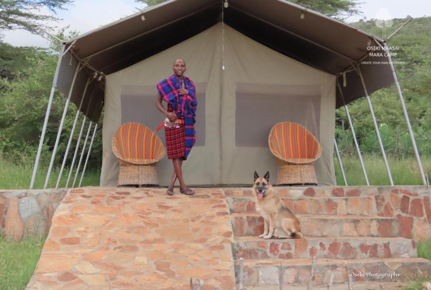 ホテル Oseki Maasai Mara Camp Narok エクステリア 写真