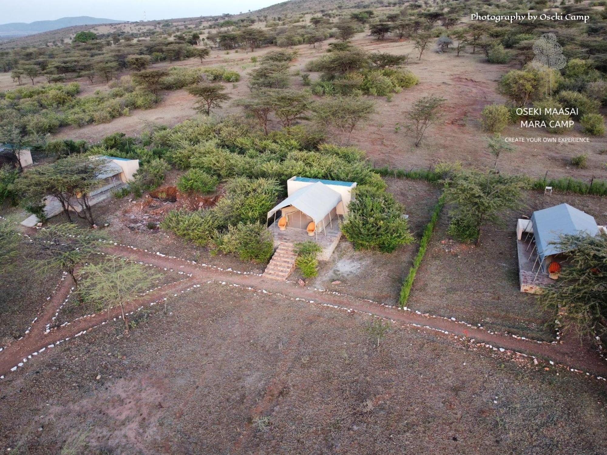 ホテル Oseki Maasai Mara Camp Narok エクステリア 写真